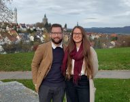 KJR Kreistag Jugendhilfeausschuss Fidelis Stehle und Bianca Thies